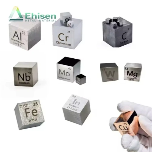 High Purity Solid Metal Cubes